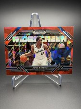 2023 Prizm Draft Picks Widescreen Joel Embiid #16 Red Ice Prizm KU | 76ers