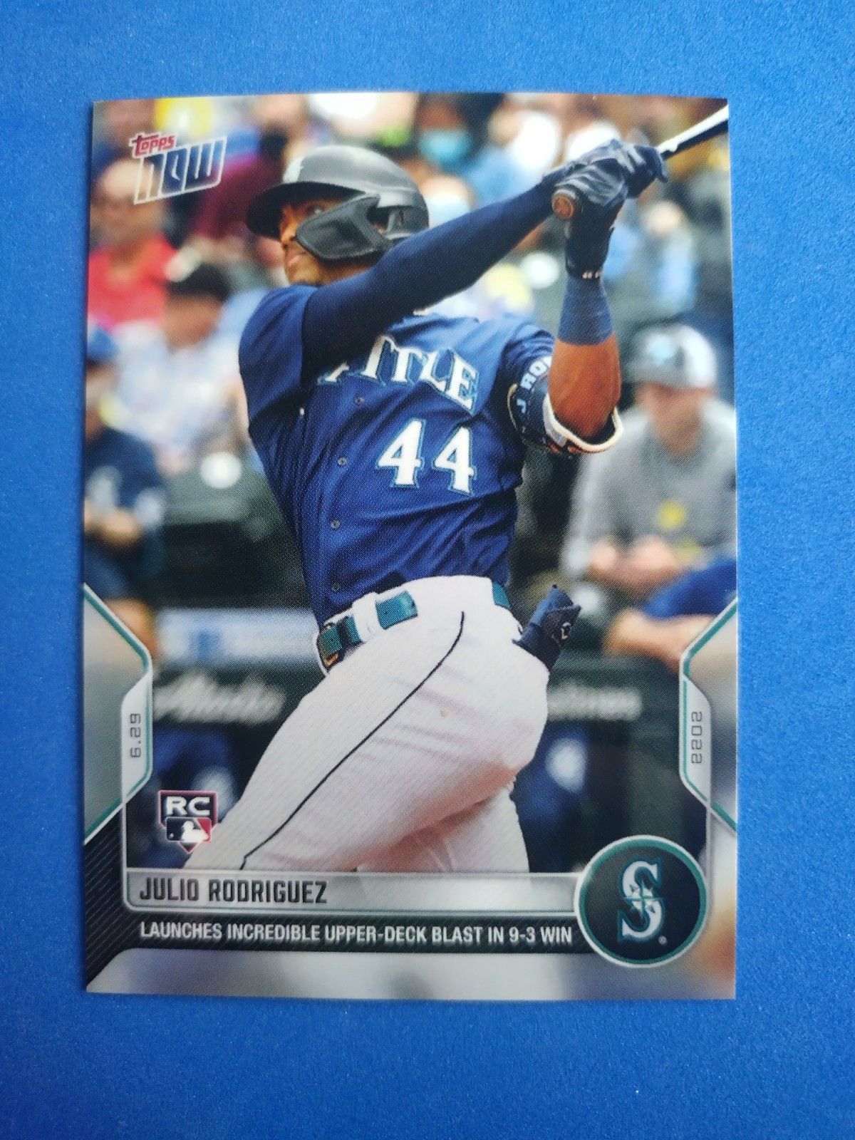 2022 Topps Now /1934 Julio Rodriguez #432 Rookie RC