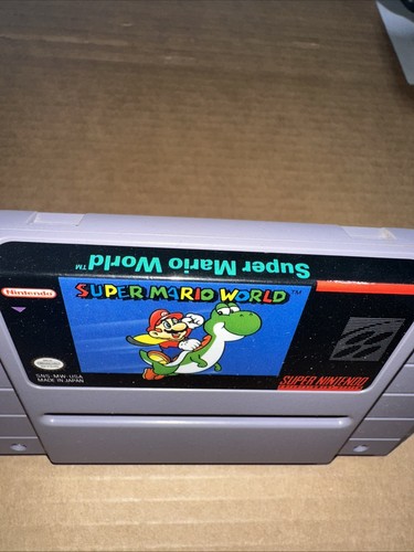 Super Mario World (SNES, 1991) Auténtico - Imagen 7 de 8