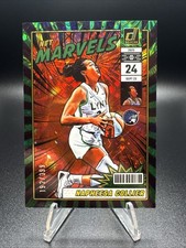 2025 Panini Donruss WNBA Net Marvels Napheesa Collier #22 Green Fireworks /399