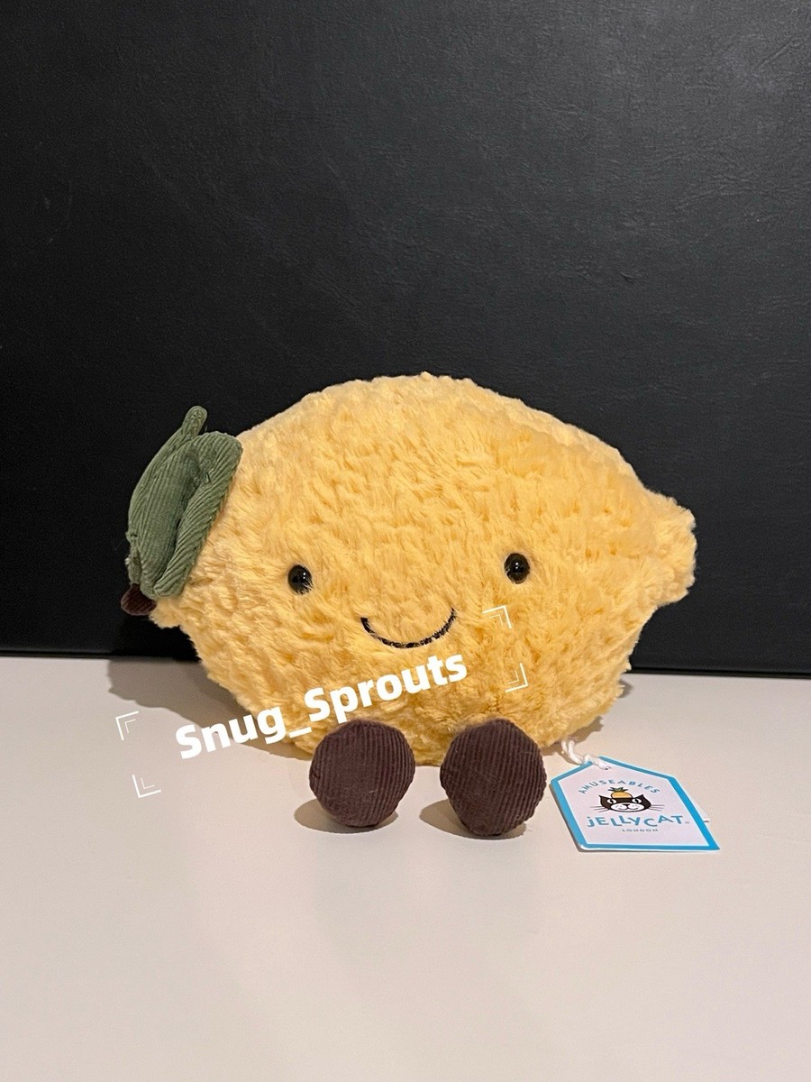 　ぬいぐるみ　Amuseable Lemon　レモン　檸檬 L サイズ】Jellycat Amuseable Lemon レモン 縫いぐるみ れもん