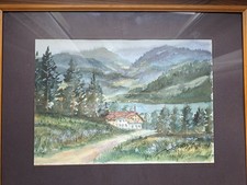 Gemälde Signiert 1985 30x20cm