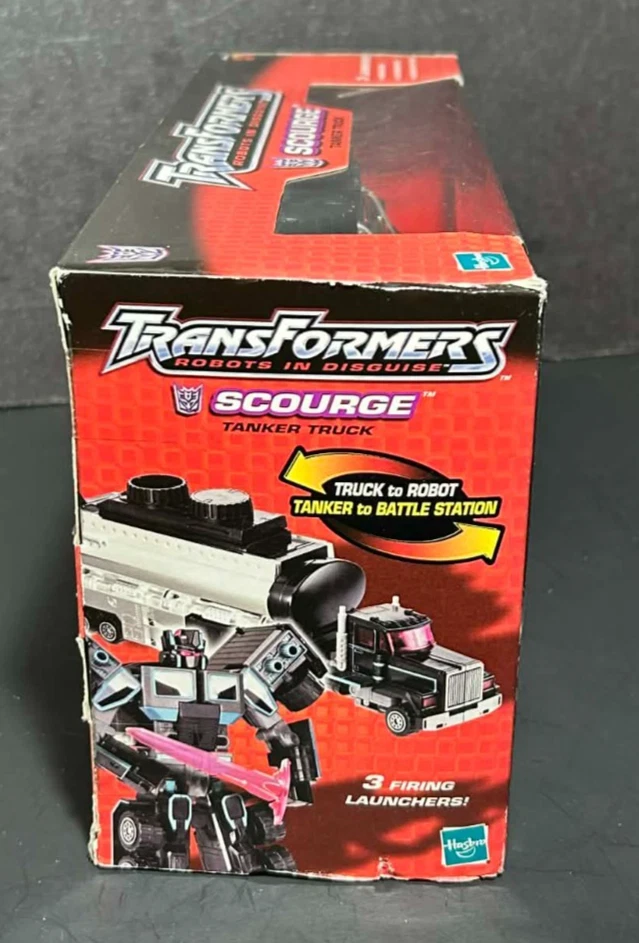 TRANSFORMERS ROBOTS IN DISGUISE SCOURGE TANKER TRUCK BRAND NEW IN BOX - Image 3 of 4