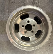 14 Vintage Us Indy Slotted Mag Wheel 14x8 Rim 5x4 34 Slotted 5x5.75 Chevy