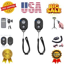 Wireless Camera Remote Shutter for Smartphones 2 Pack, Wireless Phone Camera ...
