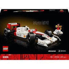 LEGO Icons 10330 McLaren MP4/4 & Ayrton Senna Lego