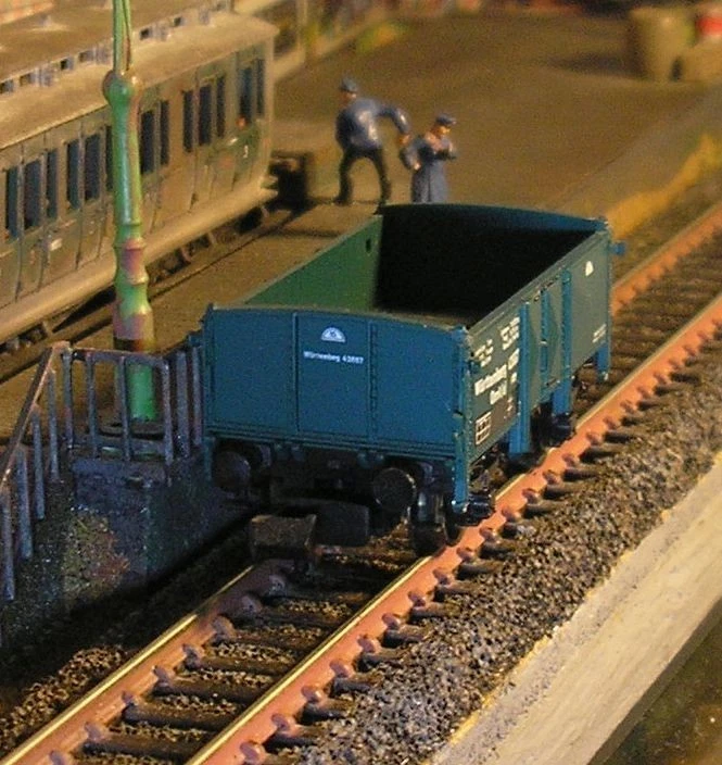 1:160 Fleischmann 8887 Hochbordwagen Omk der Württembergischen Bahnen