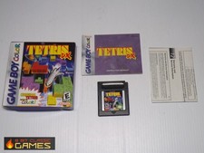 NEW BATTERY!  Tetris DX  - COMPLETE BOX - NINTENDO Gameboy -  77a