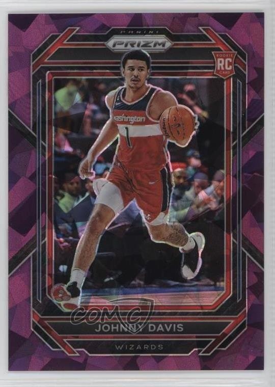 2022-23 Panini Prizm Purple Ice Prizm 103/149 Johnny Davis #231 Rookie RC 0i7l