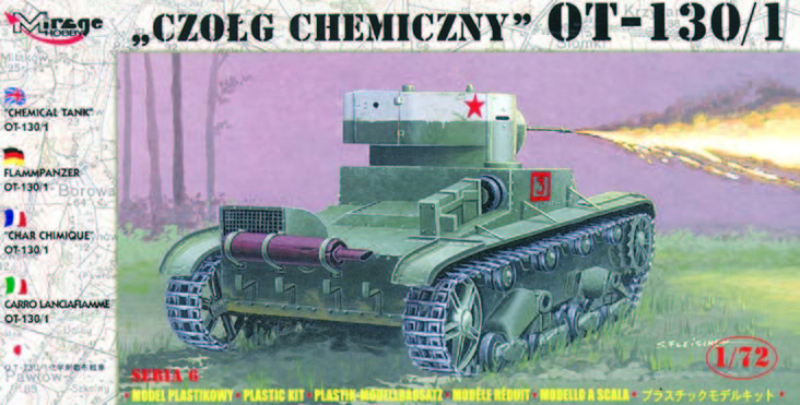 Mirage Hobby 72614 - 1:72 Flamethrower Tank OT-130-1