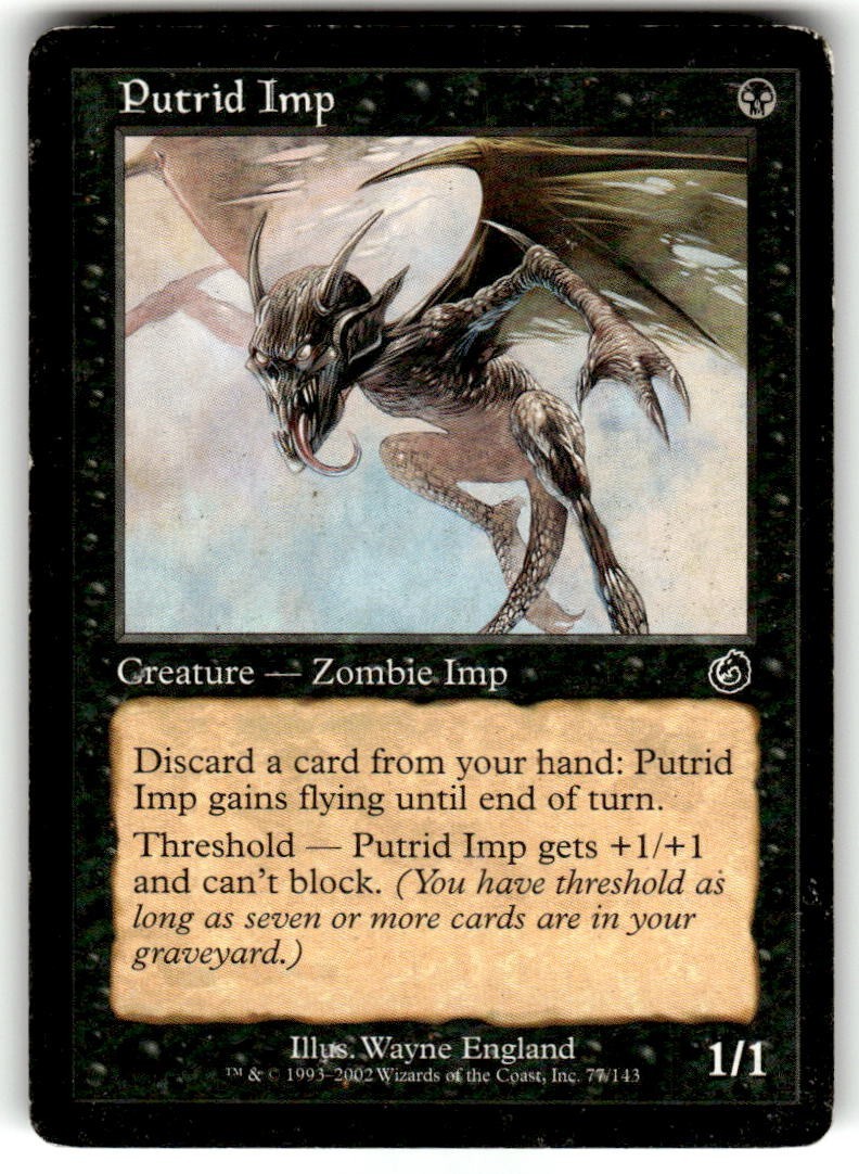 Putrid Imp Torment Regular MTG