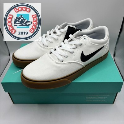 NIKE SB Chron Canvas DM3494 101 White/Light Brown/Black Men Skateboarding  Shoe