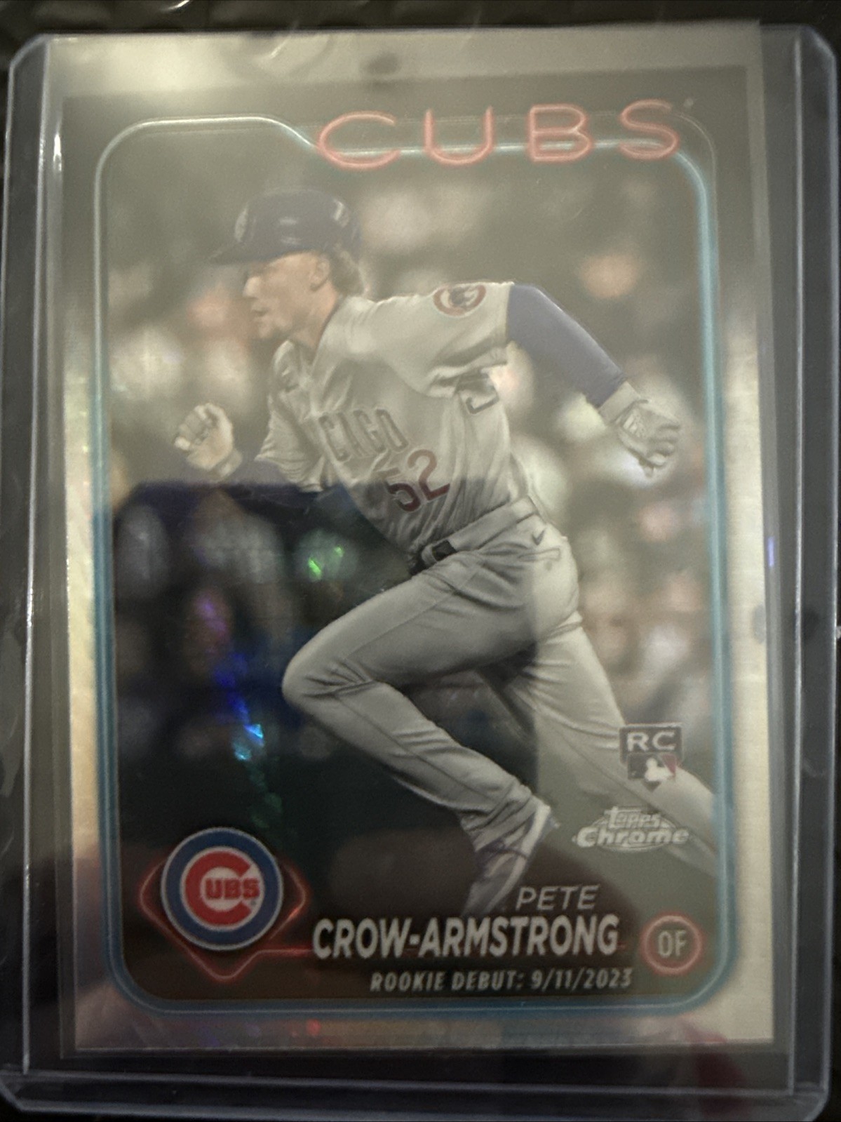 2024 Topps Chrome - Pete Crow-Armstrong #16 Prism Refractor (RC)