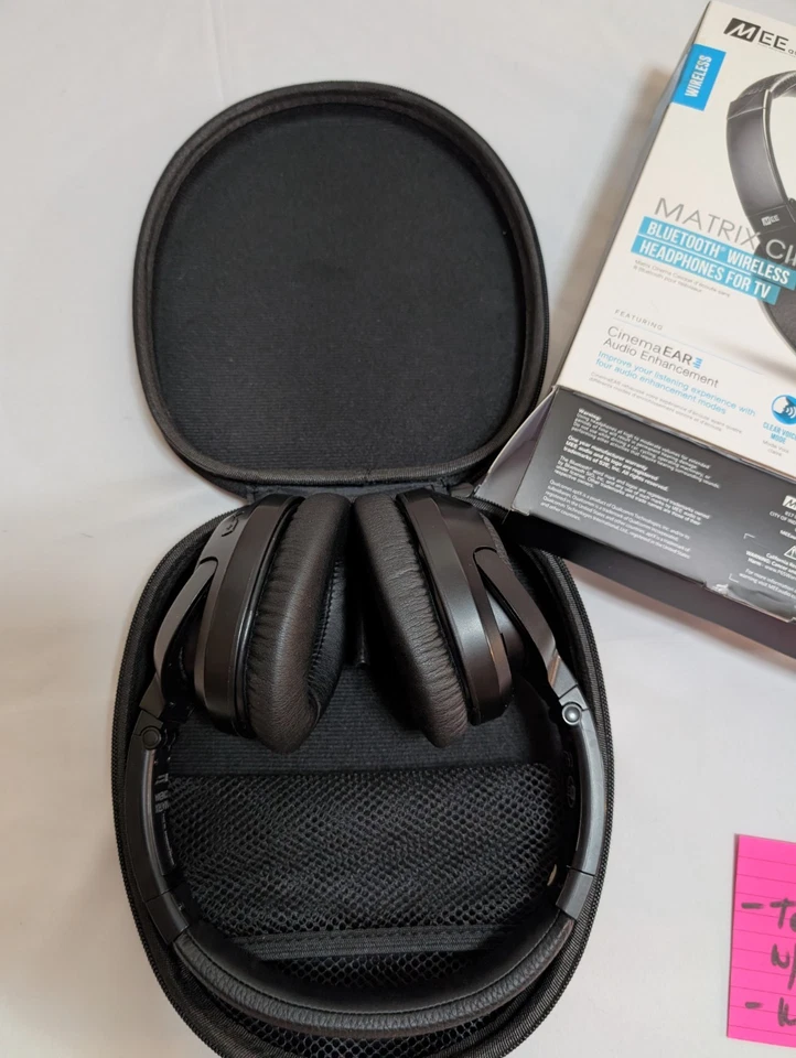 MEE Audio Matrix Cinema Low Latency Bluetooth Headphones BT Transmitter msrp 100 - Image 4 of 4