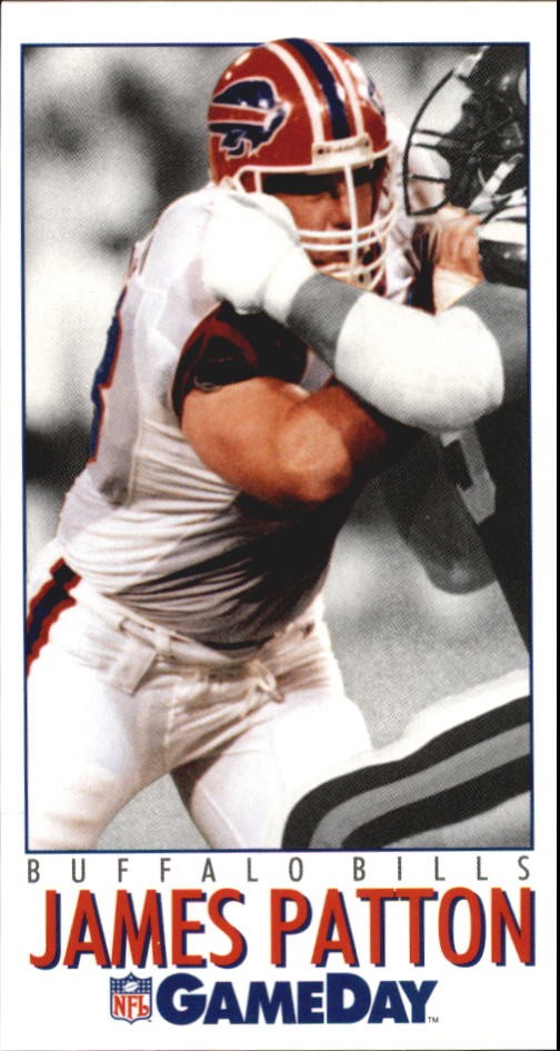1992 GameDay #33 James Patton RC - FB