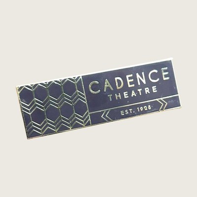 Cadence Theatre Enamel Pin Est 1928 Theatre Souvenir Richmond, Virginia VA