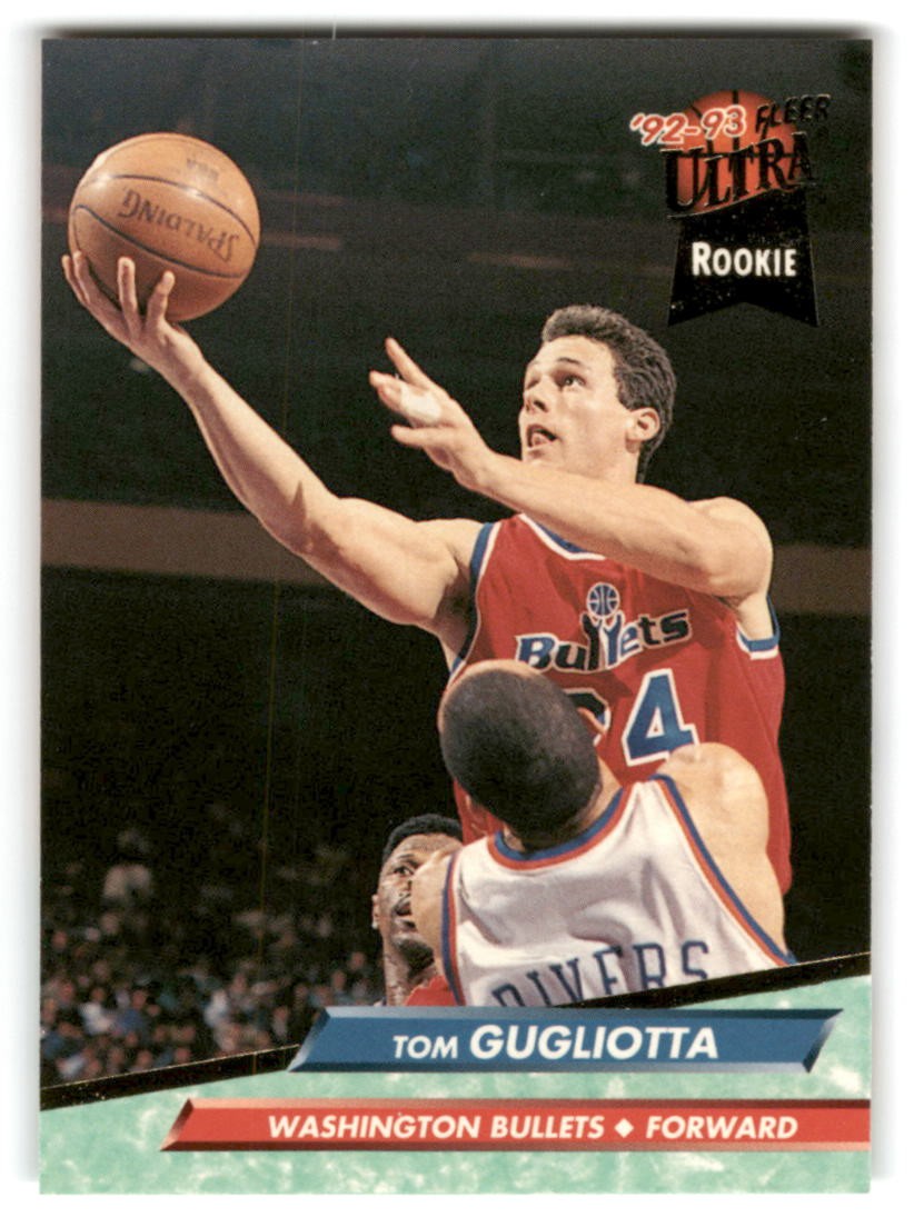 1992-93 Ultra #367 Tom Gugliotta | Washington Bullets
