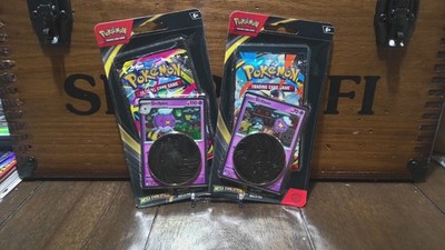 Pokemon TCG: Mega Evolution Single Pack Booster Blisters. Drifloon & Drifblim
