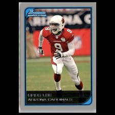 Greg Lee Rookie #218 2006 Bowman Arizona Cardinals Football Card NFL. rookie card picture