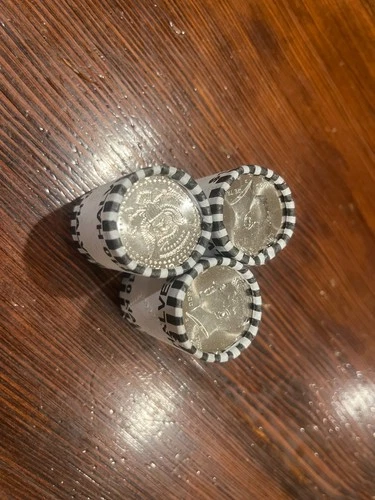 2025 Denver Kennedy Half Dollar 3 Rolls Uncirculated