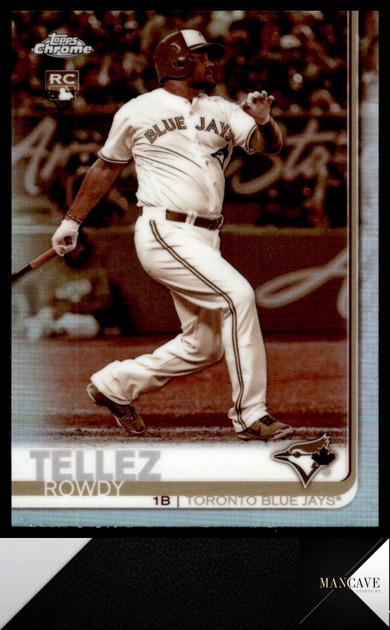 2019 Topps Chrome #2 Rowdy Tellez Rookie Sepia Refractor Toronto Blue Jays