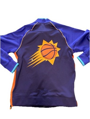 Nike City Edition Phoenix Suns EL VALLE Jacket Sunburst Mens Medium FB6713-535
