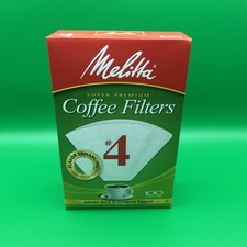 Melitta 4 Cone Coffee Filters, NIB