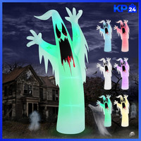 Aufblasbarer Geist Halloween Deko 3,6M XXL FüR Outdoor Garten Terrasse