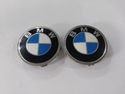 2x BMW GENUINE WHEEL HUB CAP CENTRE BADGE EMBLEM 36-13 1180 419 / 61.358.00 68mm