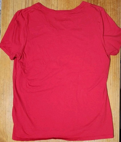 🔥 Fanatics Cincinnati Reds Damen Baseball V-Ausschnitt Shirt rot weiß Logo Medium - Bild 2 von 3