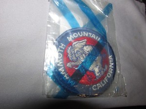 Mammoth Mountian Califorina Patch