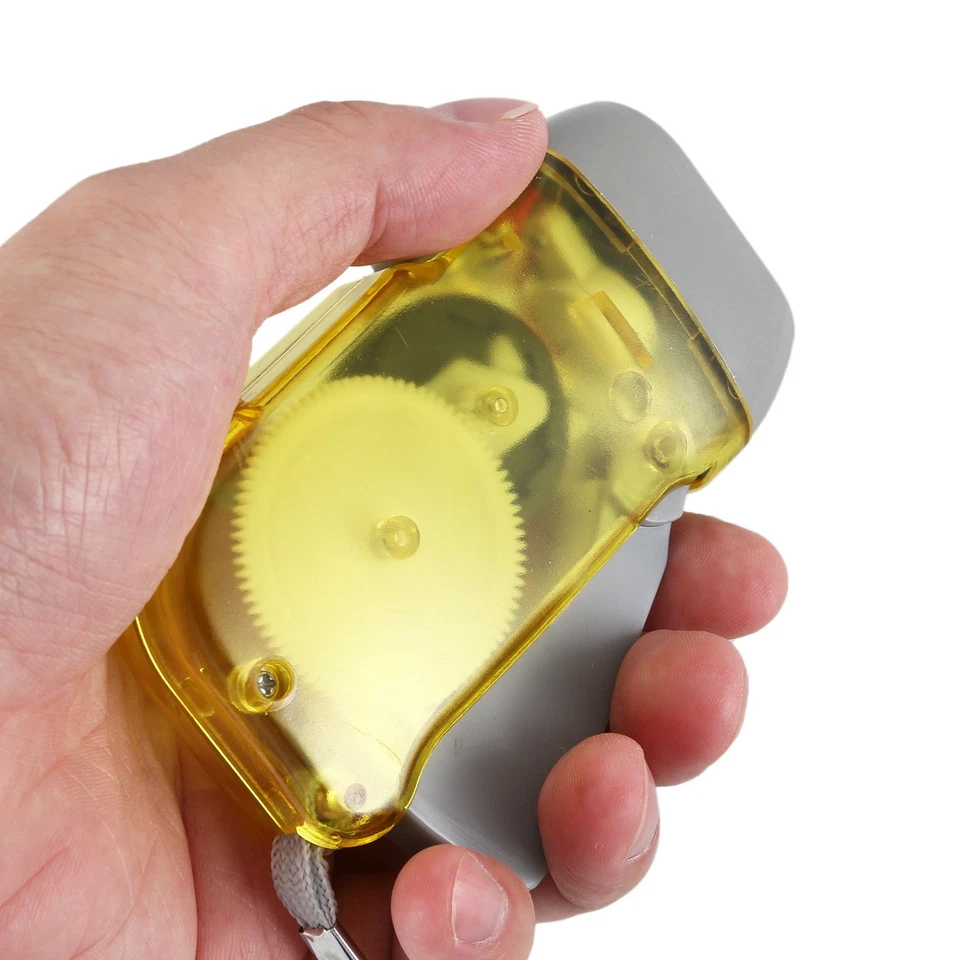 2X(3 Lampe de poche a DEL generateur de l'eolienne flambage manuellement le3813 - Photo 2/4