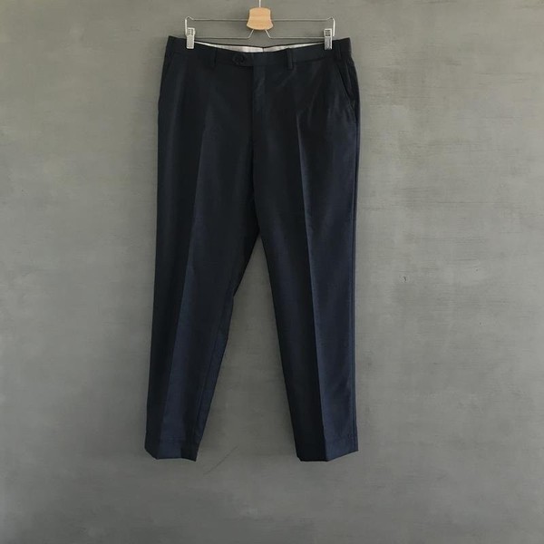 Men Brioni Trousers Navy Wool 36 / XL / 50
