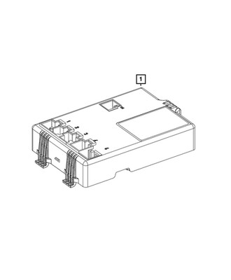 Genuine Mopar Heated Seat Module 68438351AF