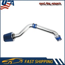 Cold Air Intake Kit Blue Filter 2.75 Front For 1999-2000 Honda Civic L4 1.6l