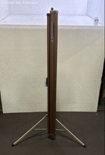 Vintage Radiant Deluxe Meteor Projection Screen w/ Tripod Stand