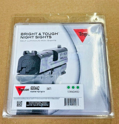 Trijicon Bright Tough Night Sight 3 Green Dot For S & W M&P, SD9 VE - 600442