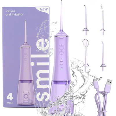 Smilekit  Water Flosser | Elektrische Zahnseide | Wiederaufladbar | 60 Tage Akku