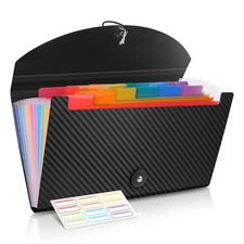 Receipt Organizer 13 Pockets Receipt Holder Small Accordion File Organizer Expan