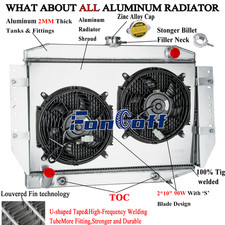 3 Row Radiatorshroud Fan For 19721979 Jeep Cherokeewagoneer J10 J20 5.9 V8 3 Row Radiatorshroud Fan For 19721979 Jeep Cherokeewagoneer J10 J20 5.9 V8