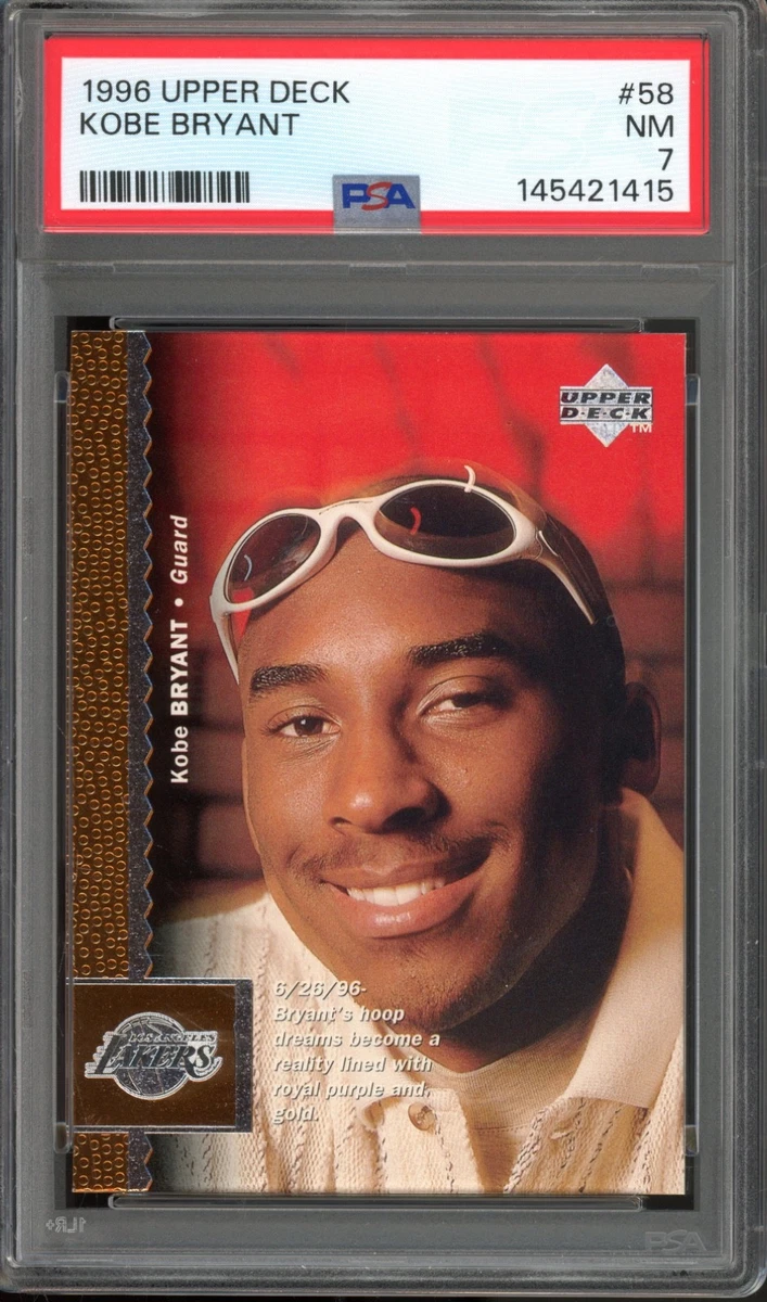 KOBE BRYANT　ROOKIE CARD　1996　UPPER　DECK 1996-97 Upper Deck - Kobe Bryant #58 for sale | eBay