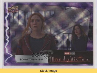 2022 Marvel Studios' WandaVision Purple Spell Wanda Maximoff #71 READ 0l48