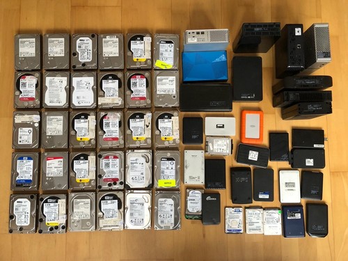 20 x DEFEKTE Festplatten - verschiedene Größen von 320gb bis 6TB 7mm & 9,5mm