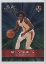 2021-22 Wild Card Alumination Blue/Green /99 Dereon Seabron #ABC-21 11ur