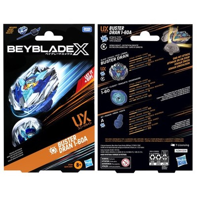 Beyblade X Buster Dran 1-60A UX Starter Pack Set with Attack Type