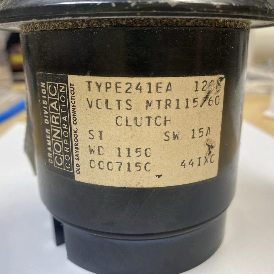 Cramer WD1150 By CONRAC  120 Minute Timer  241EA , UNTESTED..B20 - Image 3 of 4