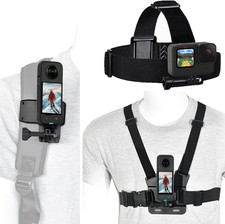 Accessories Set for Gopro Hero13/12/11/10/9/8/7/5 Black,Dji Action 6/5Pro/4, Che