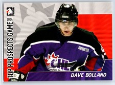 2004-05 In The Game Heroes and Prospects Dave Bolland Rookie RC #TPG-05