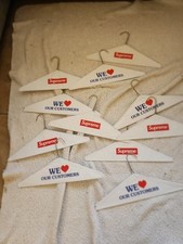 10 Pack Authentic Supreme We Love OUR Customer's Hangers