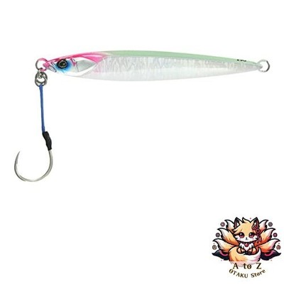 NEW JACKALL Metal Jig Bumbles Jig Short 250g G204 Glow Edge/Magma Wave Holo